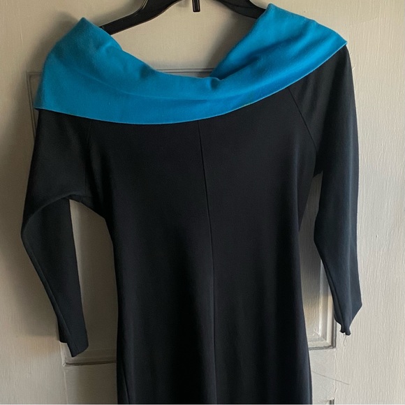 Timely Trends off the shoulder dress size 11 pullover 3/4 sleeves Made USA vtg - Picture 7 of 11